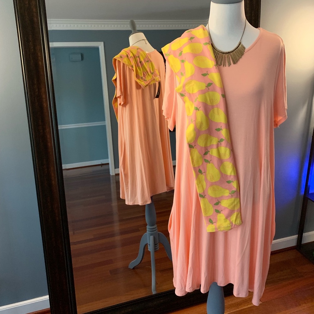 Swing Tunic Dress - Blush